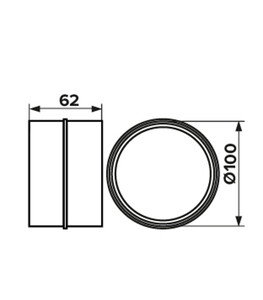 Соединитель для круглых воздуховодов ERA с обратным клапаном пластиковый d100 мм — купить в Санкт-Петербурге: цены, характеристики, отзывы и фото в интернет-магазине Петрович.