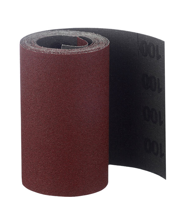 Изображение товара Наждачная бумага Abraforce 100 мм 3 м Р100 для шлифовки металла дерева и пластика