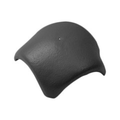 Черепица вальмовая без зажимов Braas ФП черная