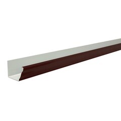 Желоб водосточный Vortex металлический d127/102 мм 3 м RAL 8017