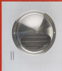 Выход вентиляционный стенной стальной Era d160 мм - фото 3