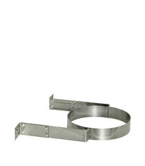 Хомут Дымок с креплением к стене для дымоходов d150х230 мм AISI 439 - фото 1