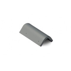 Черепица боковая универсальная Braas ТП графит