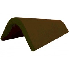 Черепица боковая универсальная Braas ФП/ТП темно-коричневый