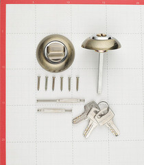 Фиксатор-ключ Palladium AB античная бронза - фото 2