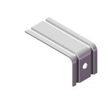 Уголок крепежный AR УК 180х50х50 ОЦ ОН