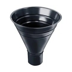 Воронка желоба Grand Line металлическая d250/90 мм RAL 7024