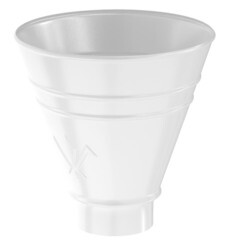 Воронка желоба Аквасистем металлическая круглая d150/100 мм RR20