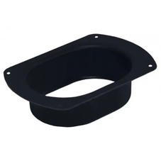 Воронка желоба врезная Vortex металлическая d120/90 мм RAL 7024