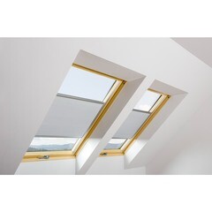 Штора рулонная APF I-601 78х140 см серая