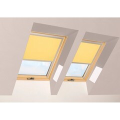 Штора рулонная ARF II-054 78х118 см желтая