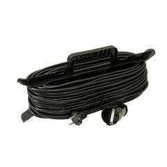 Удлинитель силовой на каркасе 1 розетка 6 А 13кВт б/з 10 м