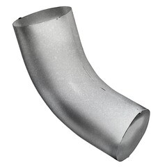 Изображение товара Колено трубы Grand Line Zn металлическое d90 мм 60° оцинкованное