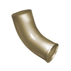 Колено стока Grand Line металлическое d125/90 мм RAL 1015