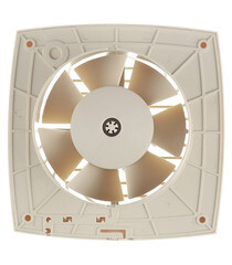 Вентилятор осевой Cata B-12 Plus 170х170 мм d120 мм слоновая кость - фото 6