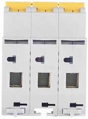 Автоматический выключатель модульный IEK Karat ВА 47-29 3P 16А тип C 4,5 кА 400 В (MVA20-3-016-C) - фото 5