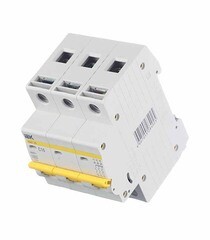 Автоматический выключатель модульный IEK Karat ВА 47-29 3P 16А тип C 4,5 кА 400 В (MVA20-3-016-C) - фото 6