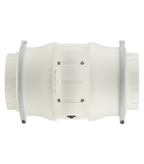 Вентилятор канальный осевой Cata Duct In Line d125 мм слоновая кость - фото 4