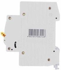 Автоматический выключатель модульный IEK Karat ВА 47-29 3P 63А тип C 4,5 кА 400 В (MVA20-3-063-C) - фото 4