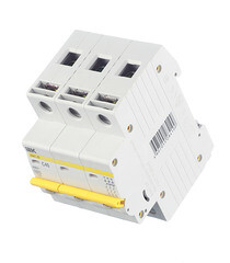 Автоматический выключатель модульный IEK Karat ВА 47-29 3P 40А тип C 4,5 кА 400 В (MVA20-3-040-C) - фото 3