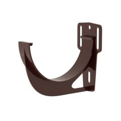 Кронштейн желоба GrandLine Slider Классика пластиковый d120 мм шоколад RAL 8017