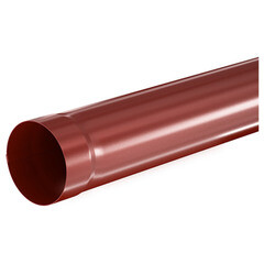 Труба водосточная Аквасистем металлическая d125/90 мм 3 м RR 29