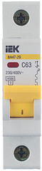 Автоматический выключатель модульный IEK Karat ВА 47-29 1P 63А тип C 4,5 кА 220 В (MVA20-1-063-C) - фото 5