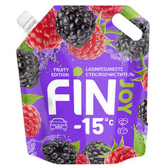 Стеклоомыватель Fin Joy Fruity зимний -15 °С 3 л - фото 1