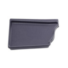 Заглушка желоба правая Vortex 127 мм RAL 7024