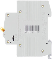 Автоматический выключатель модульный IEK Karat ВА 47-29 1P 63А тип C 4,5 кА 220 В (MVA20-1-063-C) - фото 6