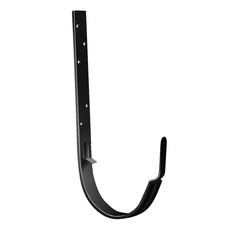 Кронштейн желоба длинный Grand Line металлический d125 мм RAL 9005