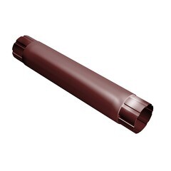 Труба водосточная Grand Line металлическая d125/90 мм 1 м RR 29