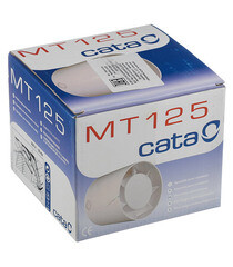 Вентилятор канальный осевой Cata MT-125 d120 мм слоновая кость - фото 8