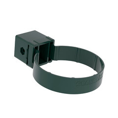 Хомут трубы Kliker Grand Line Premium пластиковый d87 мм зеленый RAL 6005
