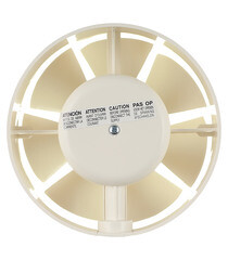 Вентилятор канальный осевой Cata MT-125 d120 мм слоновая кость - фото 7