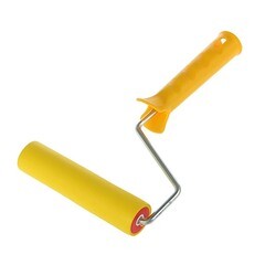 Валик прижимной полиуретановый с рукояткой 150 мм