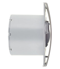 Вентилятор осевой Cata Silentis 10 Inox 140х140 мм d100 мм серебро - фото 5