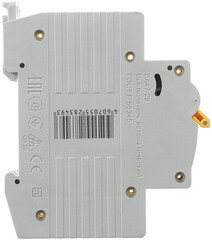 Автоматический выключатель модульный IEK Karat ВА 47-29 2P 10А тип C 4,5 кА 400 В (MVA20-2-010-C) - фото 3