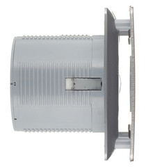 Вентилятор осевой Cata X-Mart 10 Inox 150х150 мм d100 мм серебро - фото 4