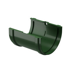Соединение желоба Docke Standard пластиковое d120 мм зеленое RAL 6005