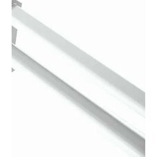 Труба снегозадержателя овальная Borge 45х25х3000 мм сигнальный белый RAL 9003