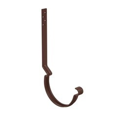 Кронштейн желоба длинный Аквасистем ASN d150 мм RAL 8017 PuRAL матовый