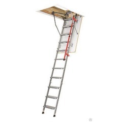 Лестница складная металлическая Fakro LML 70х120х280 см