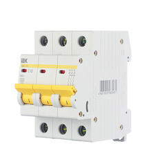 Автоматический выключатель модульный IEK Karat ВА 47-29 3P 10А тип C 4,5 кА 400 В (MVA20-3-010-C) - фото 5