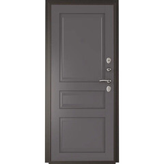 Дверь входная с терморазрывом Промет Норд правая букле графит - нубук графит 980х2050 мм - фото 3