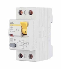 УЗО IEK Karat ВД1-63 16А 1P+N тип AC 30 мА 4,5 кА (MDV10-2-016-030) - фото 5
