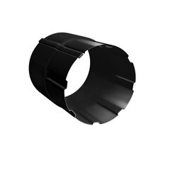 Соединение трубы Grand Line d125/90 мм RAL 9005