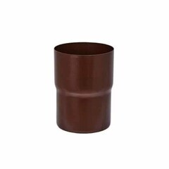 Соединение трубы Аквасистем d125/90 мм RAL 8017 матовый