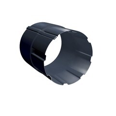 Соединение трубы Grand Line d125/90 мм RAL 7024