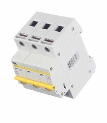 Автоматический выключатель модульный IEK Karat ВА 47-29 3P 32А тип C 4,5 кА 400 В (MVA20-3-032-C) - фото 3